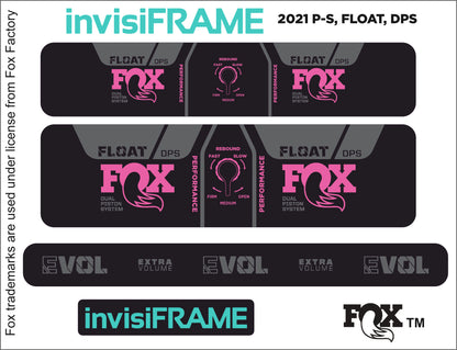 Fox Float DPS Performance 2021 Decals