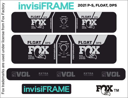 Fox Float DPS Performance 2021 Decals