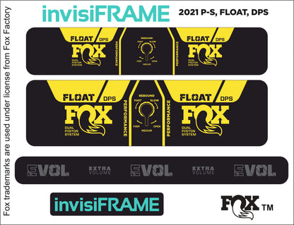 Fox Float DPS Performance 2021 Decals