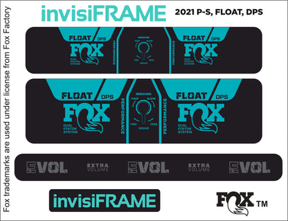 Fox Float DPS Performance 2021 Decals