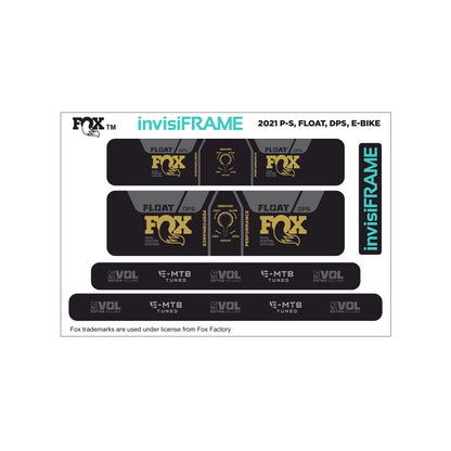 Fox Float DPS Performance E BIKE 2021 Decals