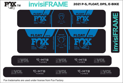 Fox Float DPS Performance E BIKE 2021 Decals