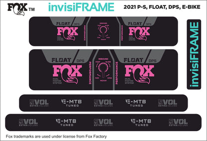 Fox Float DPS Performance E BIKE 2021 Decals