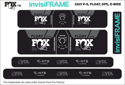 Fox Float DPS Performance E BIKE 2021 Decals
