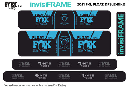 Fox Float DPS Performance E BIKE 2021 Decals