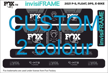 Fox Float DPS Performance E BIKE 2021 Decals