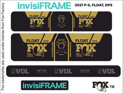 Fox Float DPS Performance 2021 Decals