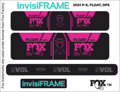 Fox Float DPS Performance 2021 Decals