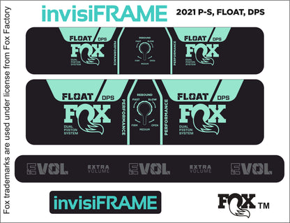 Fox Float DPS Performance 2021 Decals