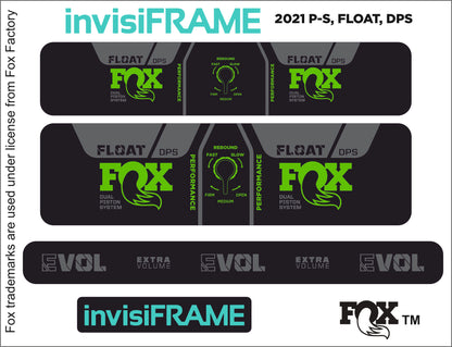 Fox Float DPS Performance 2021 Decals