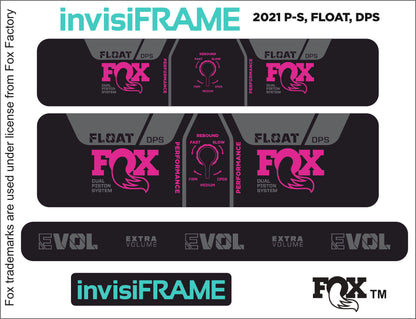 Fox Float DPS Performance 2021 Decals