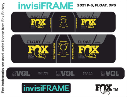 Fox Float DPS Performance 2021 Decals