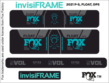 Fox Float DPS Performance 2021 Decals