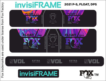 Fox Float DPS Performance 2021 Decals