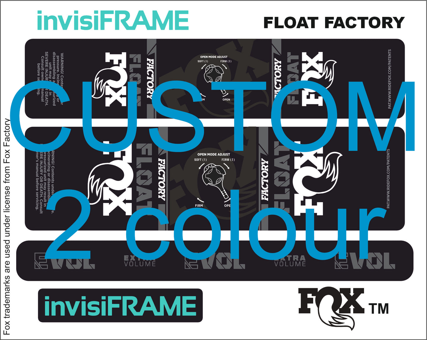 Fox Float Factory 2023 Decals