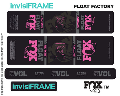 Fox Float Factory 2023 Decals