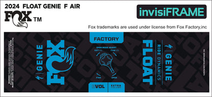 Fox Float Genie Factory 2024 Decals