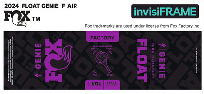 Fox Float Genie Factory 2024 Decals