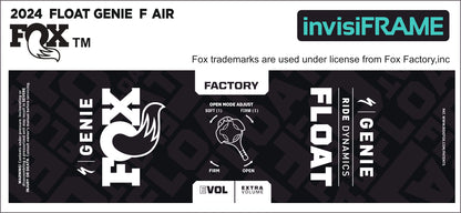 Fox Float Genie Factory 2024 Decals