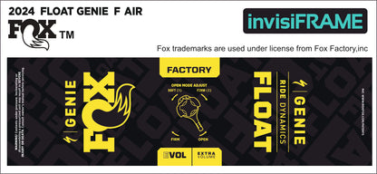 Fox Float Genie Factory 2024 Decals