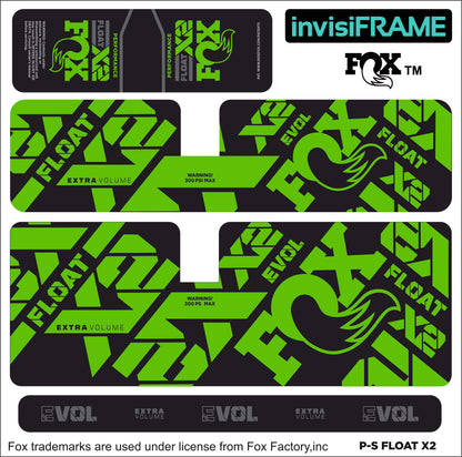 Fox Float X2 Performance 2022 Decals