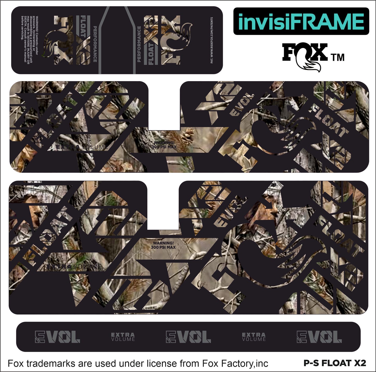 Fox Float X2 Performance 2022 Decals