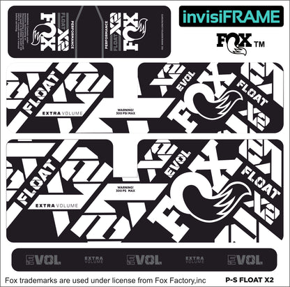 Fox Float X2 Performance 2022 Decals