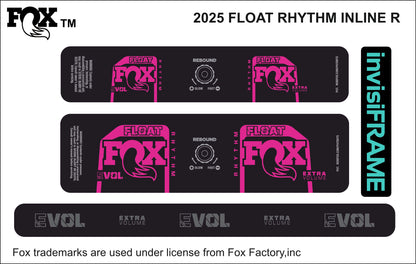 Fox Float Rhythm inline R 2025 decal