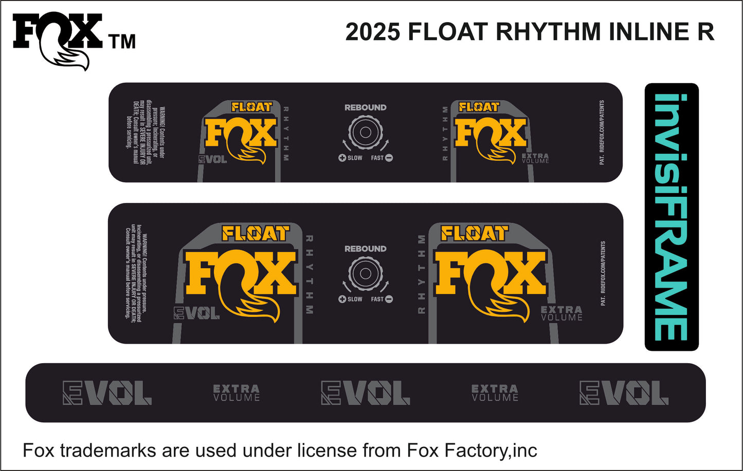 Fox Float Rhythm inline R 2025 decal