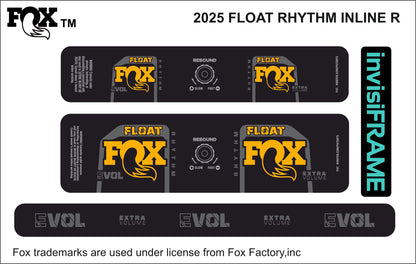 Fox Float Rhythm inline R 2025 decal