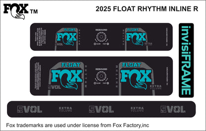 Fox Float Rhythm inline R 2025 decal