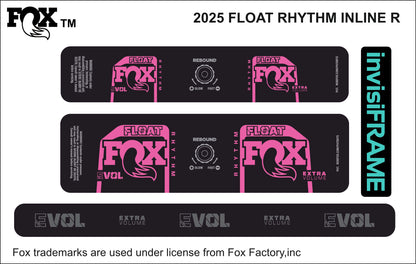 Fox Float Rhythm inline R 2025 decal