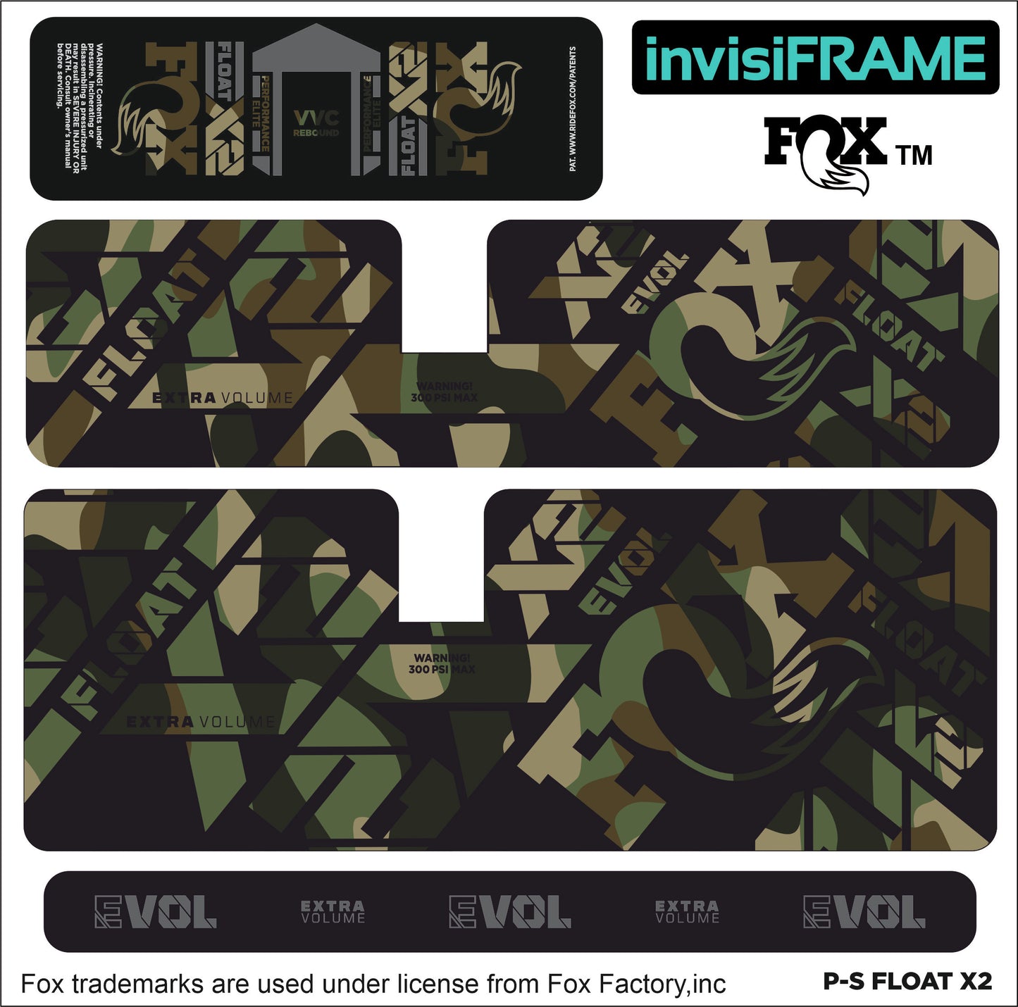 Fox Float X2 Performance Elite 2022 Decals