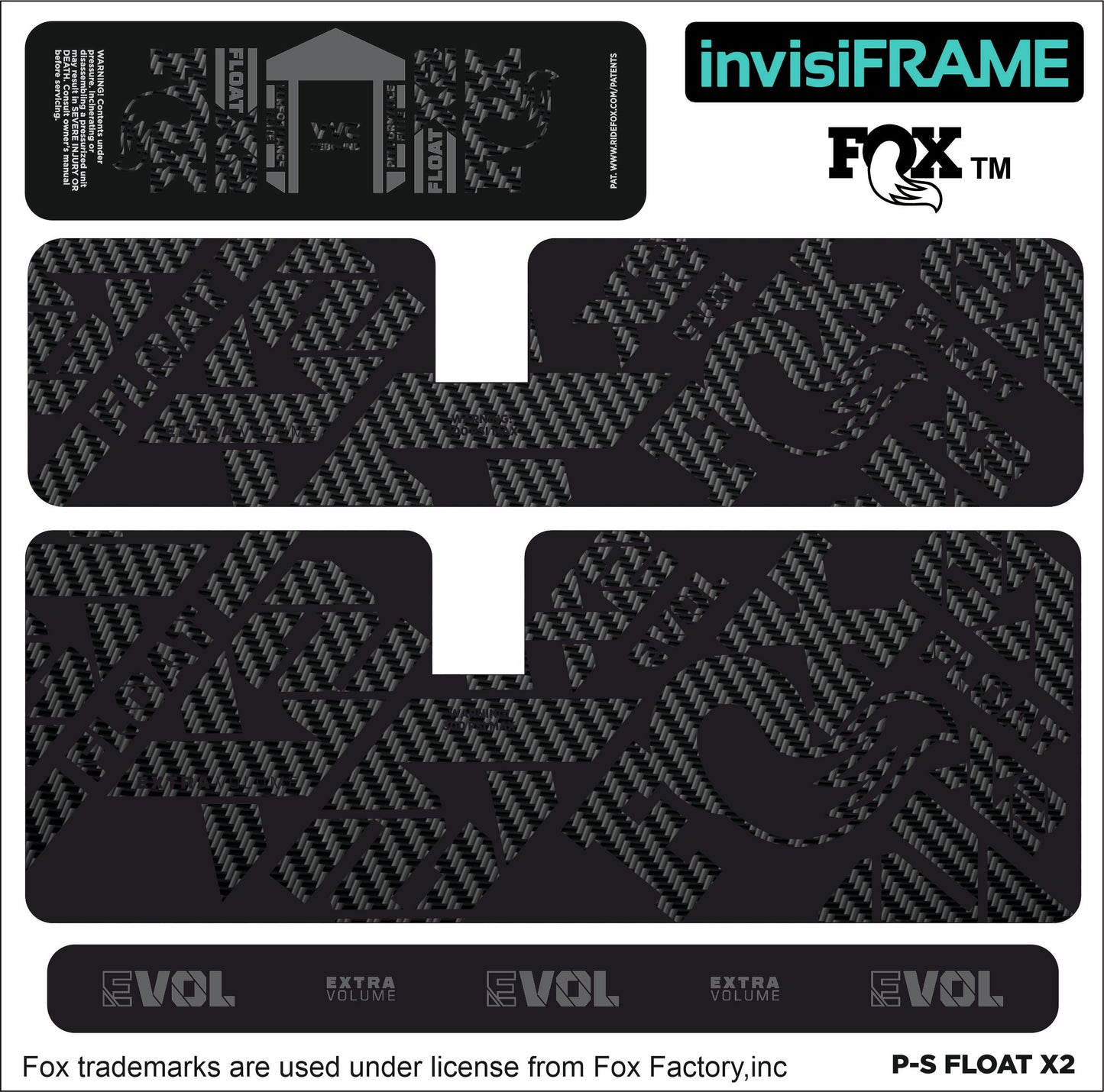 Fox Float X2 Performance Elite 2022 Decals