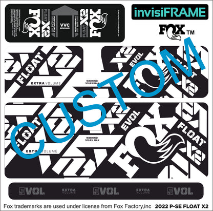 Fox Float X2 Performance Elite 2022 Decals