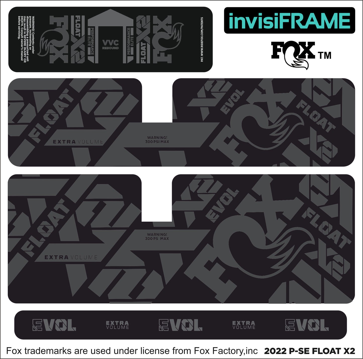 Fox Float X2 Performance Elite 2022 Decals