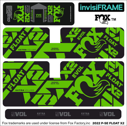 Fox Float X2 Performance Elite 2022 Decals