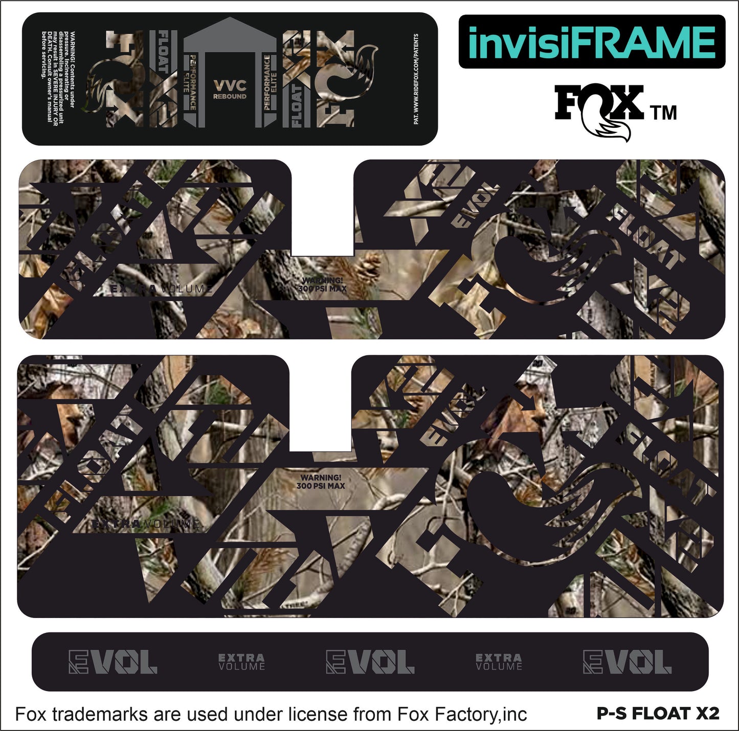 Fox Float X2 Performance Elite 2022 Decals