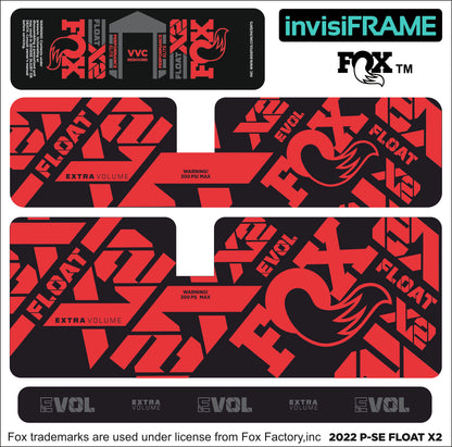 Fox Float X2 Performance Elite 2022 Decals