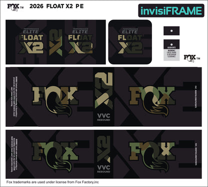 Fox Float X2 Performance Elite 2026 Decals
