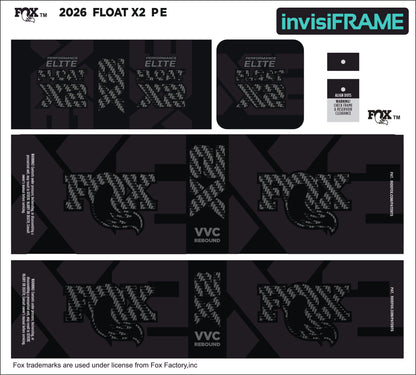 Fox Float X2 Performance Elite 2026 Decals