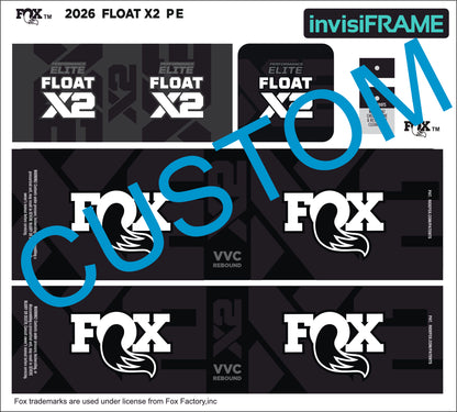 Fox Float X2 Performance Elite 2026 Decals