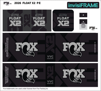Fox Float X2 Performance Elite 2026 Decals