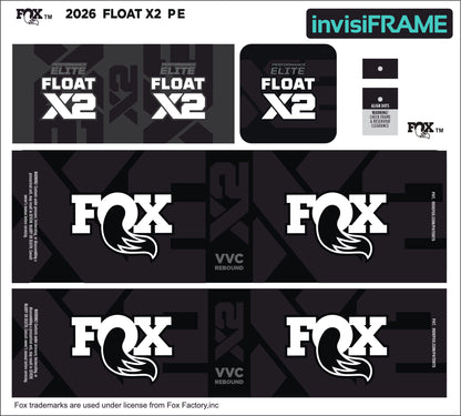 Fox Float X2 Performance Elite 2026 Decals