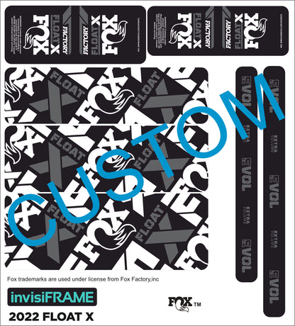 Fox Float X Factory 2022 Decals