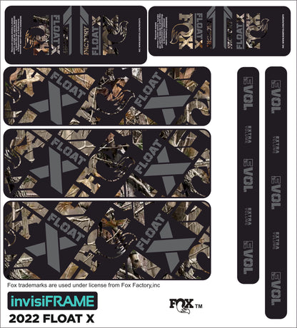 Fox Float X Factory 2022 Decals