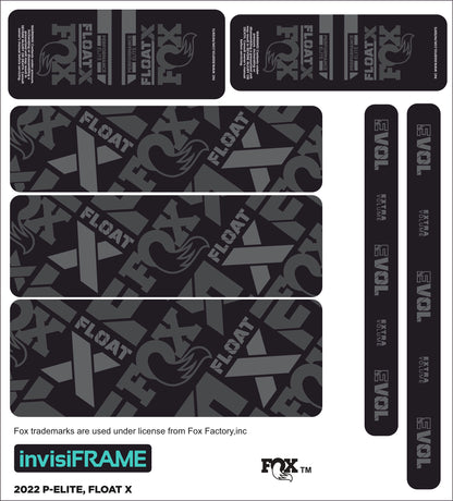Fox Float X Performance Elite 2022 Decals