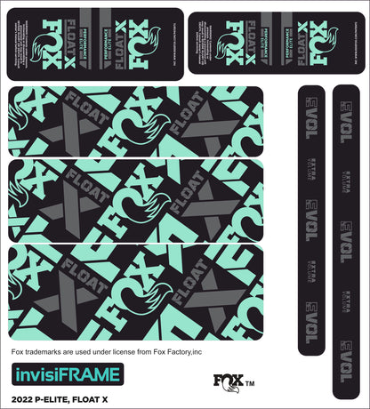 Fox Float X Performance Elite 2022 Decals