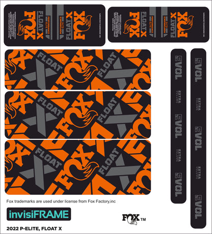 Fox Float X Performance Elite 2022 Decals