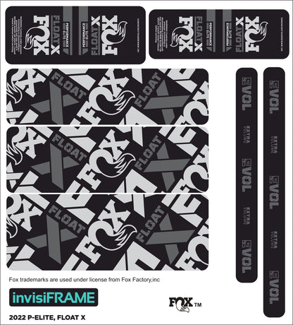 Fox Float X Performance Elite 2022 Decals